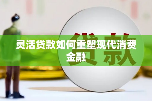 大余灵活贷款如何重塑现代消费金融