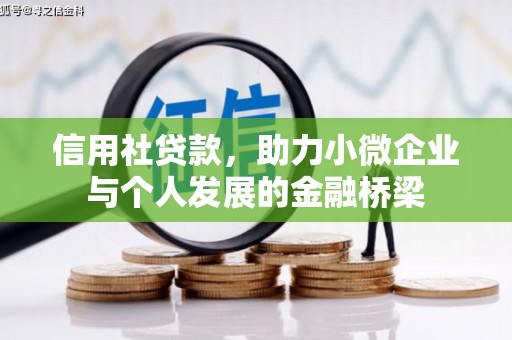 大余信用社贷款，助力小微企业与个人发展的金融桥梁