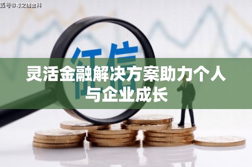 大余灵活金融解决方案助力个人与企业成长