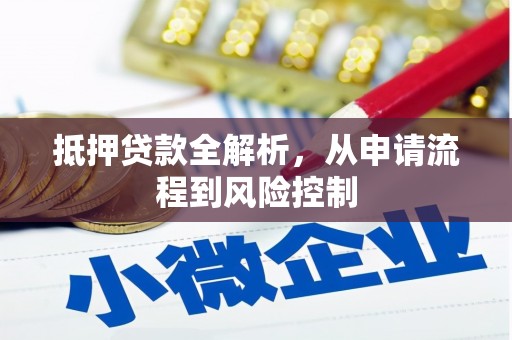 大余抵押贷款全解析，从申请流程到风险控制