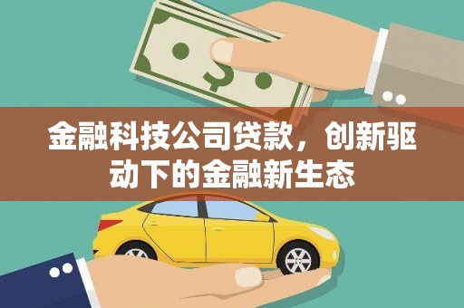 大余金融科技公司贷款，创新驱动下的金融新生态