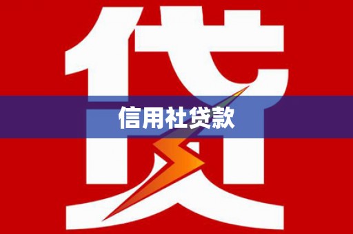 大余信用社贷款