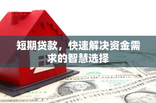 大余短期贷款，快速解决资金需求的智慧选择