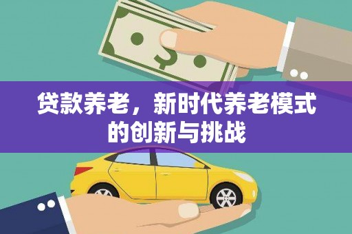 大余贷款养老，新时代养老模式的创新与挑战