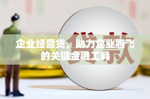 大余企业经营贷，助力企业腾飞的关键金融工具