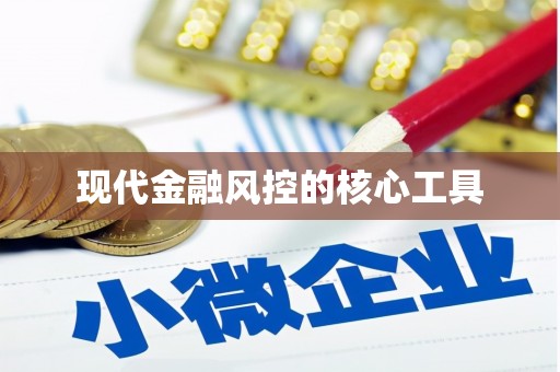 大余现代金融风控的核心工具