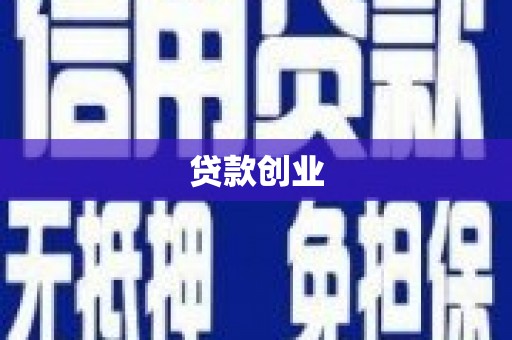 大余贷款创业