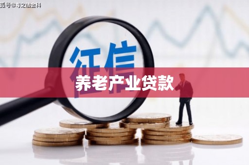 大余养老产业贷款