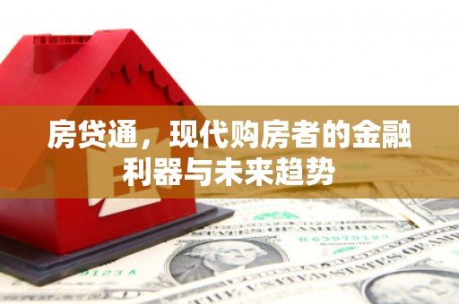 大余房贷通，现代购房者的金融利器与未来趋势