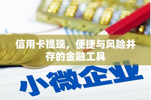 大余信用卡提现，便捷与风险并存的金融工具