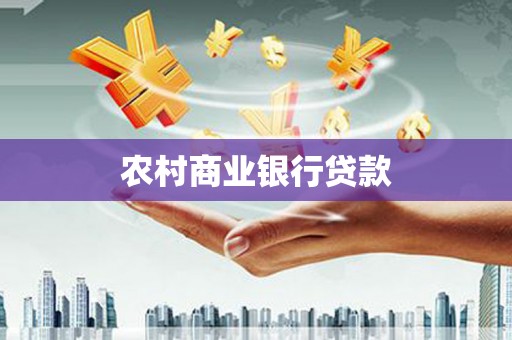 大余农村商业银行贷款