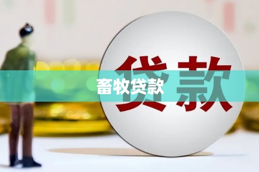 大余畜牧贷款