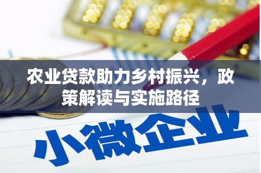 大余农业贷款助力乡村振兴，政策解读与实施路径