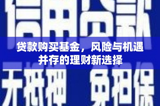 大余贷款购买基金，风险与机遇并存的理财新选择