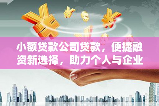 大余小额贷款公司贷款，便捷融资新选择，助力个人与企业成长