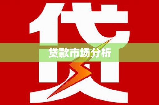 大余贷款市场分析