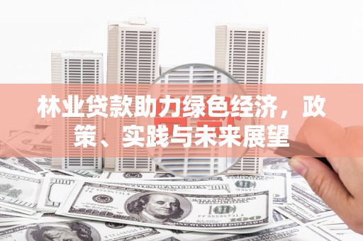 大余林业贷款助力绿色经济，政策、实践与未来展望