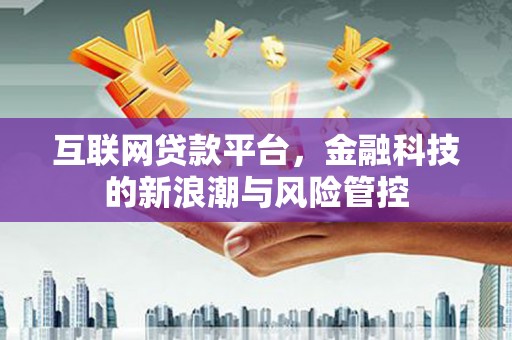 大余互联网贷款平台，金融科技的新浪潮与风险管控