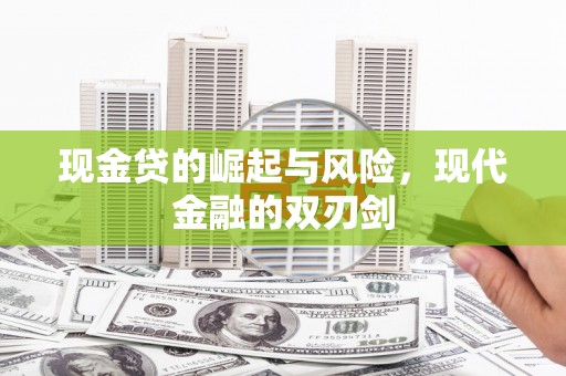 大余现金贷的崛起与风险，现代金融的双刃剑