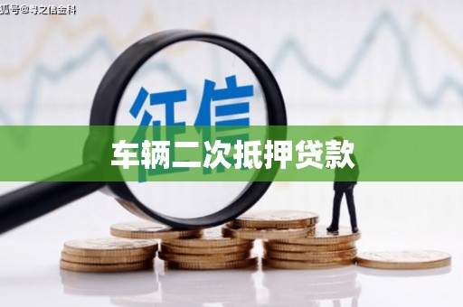 大余车辆二次抵押贷款