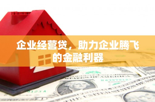 大余企业经营贷，助力企业腾飞的金融利器