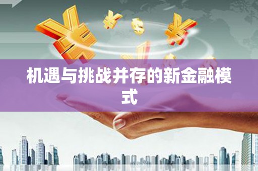 大余机遇与挑战并存的新金融模式