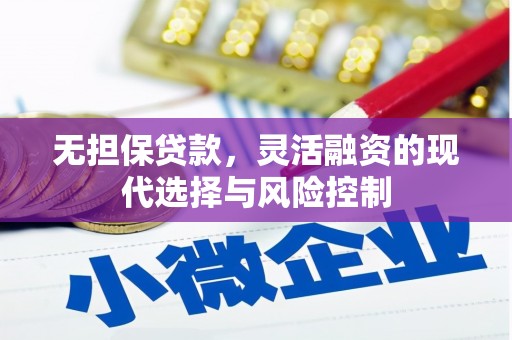 大余无担保贷款，灵活融资的现代选择与风险控制