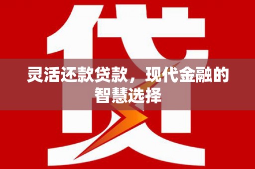 大余灵活还款贷款，现代金融的智慧选择