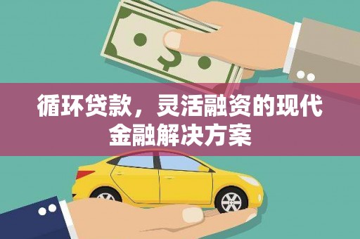 大余循环贷款，灵活融资的现代金融解决方案