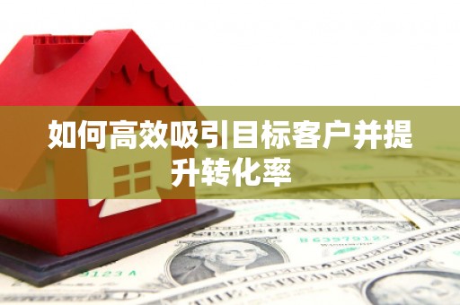 大余如何高效吸引目标客户并提升转化率