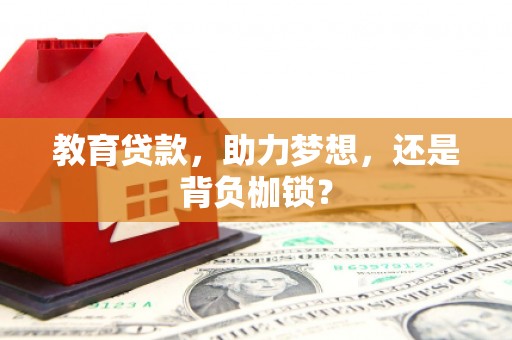 大余教育贷款，助力梦想，还是背负枷锁？