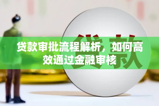 大余贷款审批流程解析，如何高效通过金融审核