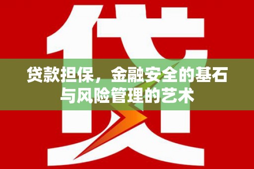 大余贷款担保，金融安全的基石与风险管理的艺术