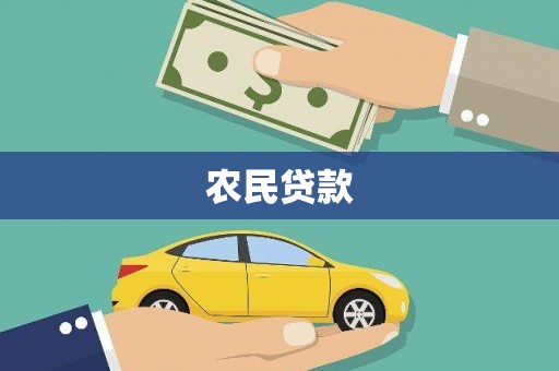 大余农民贷款