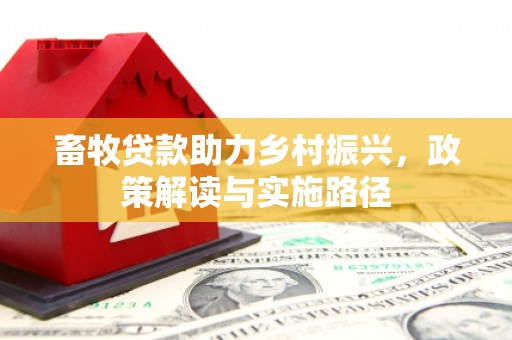 大余畜牧贷款助力乡村振兴，政策解读与实施路径