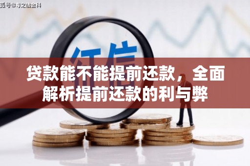 大余贷款能不能提前还款，全面解析提前还款的利与弊