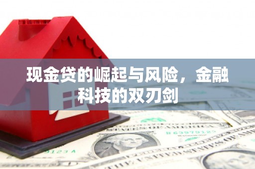 大余现金贷的崛起与风险，金融科技的双刃剑