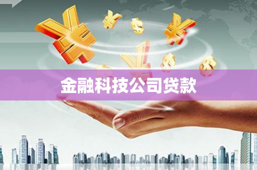 大余金融科技公司贷款