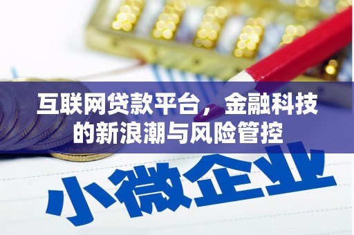 大余互联网贷款平台，金融科技的新浪潮与风险管控