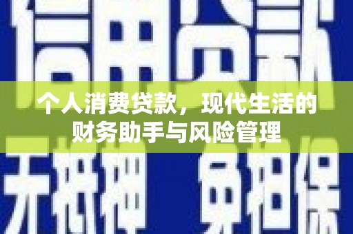 大余个人消费贷款，现代生活的财务助手与风险管理