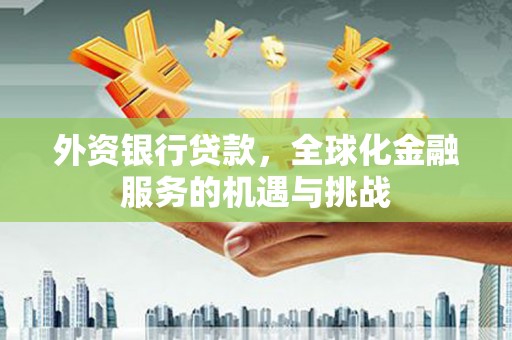 大余外资银行贷款，全球化金融服务的机遇与挑战