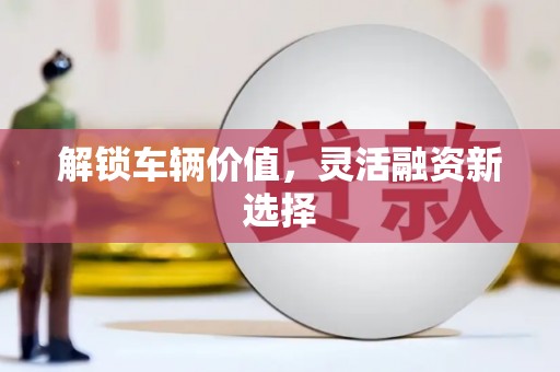 大余解锁车辆价值，灵活融资新选择