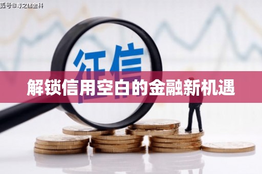 大余解锁信用空白的金融新机遇
