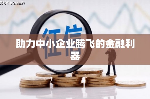 大余助力中小企业腾飞的金融利器