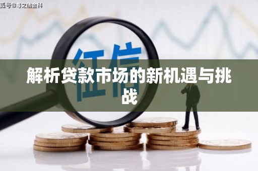 大余解析贷款市场的新机遇与挑战
